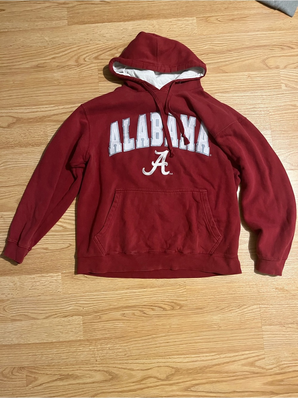 SO Men's Crimson Red Alabama Crewneck Hoodie